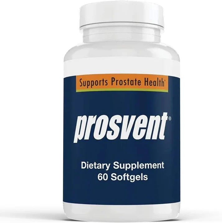 PROSVENT Suplemento natural avanzado de apoyo de próstata para hombres con palma enana, vitamina D y zinc para aliviar la frecuencia y urgencia urinarias (60 unidades)
